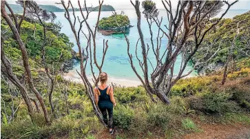  ??  ?? Stewart Island is full of secluded bays and dense rainforest, making for stunning walking tracks.