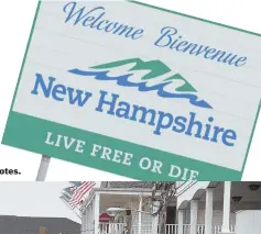  ?? HERALD PHOTO BY JIM MICHAUD ?? FROM VACAY TO THE POLLS: People stroll down the main drag on Route 1A, yesterday in Hampton Beach, N.H. Candidates may hit the boardwalk to fight for votes.