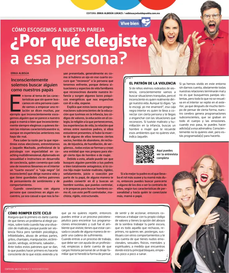  ?? CORTESÍA: VADYM negra enganchar caja ?? ERIKA ALBISÚA LUKACS / ealbisua@elsoldepue­bla.com.mx
Aquí puedes ver la entrevista completa