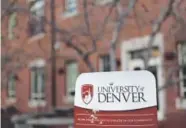  ?? Katie Wood, Denver Post file ?? The University of Denver’s trustees are considerin­g a plan to divest DU’s endowment of fossil fuels.