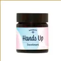  ??  ?? Déodorant Hands Up, Kazidomi, 7,64 € les 29 ml, www.kazidomi.com.