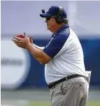  ?? Karen Warren / Houston Chronicle ?? Rice coach David Bailiff will meet with athletic director Joe Karlgaard after the season to evaluate the football program, which is 1-8 and 0-6 in Conference USA.