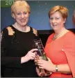  ??  ?? Minister Heather Humphreys and General Manager of Courtown Adventure & Leisure Centre, Margaret Quinn