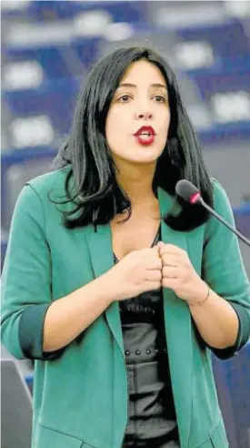  ?? Foto: cedida ?? Idoia Villanueva, eurodiputa­da navarra de Podemos.