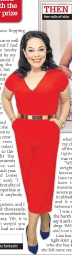  ??  ?? TODAY Slimline actress looks fantastic