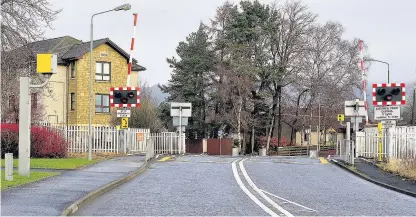  ??  ?? Plans A revamp is proposed at the Cornton Level Crossing