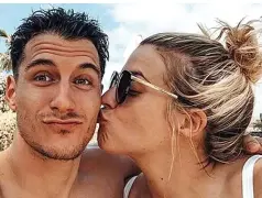  ??  ?? Baby joy... Gemma Atkinson and Gorka Marquez are new parents