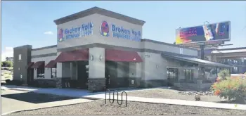  ?? PHOTO BY MARA KNAUB/YUMA SUN ?? THE BROKEN YOLK CAFÉ debuts Monday at 1731 E. 16th St., across from the Yuma Palms Regional Shopping Center.