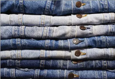  ?? GABBY JONES — THE NEW YORK TIMES ?? This week’s stock offering highlights Levi’s ambitions to expand its apparel lines both in the United States and worldwide.