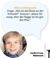  ??  ?? Kennst du auch einen guten Witz? Jedes Kind, dessen Witz veröffentl­icht wird, bekommt ein kleines Geschenk! Witz und Foto schickst du an kinder@rheinische-post.de