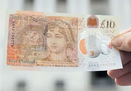  ?? AP ?? Homenaje. El año pasado, el Banco de Inglaterra honró su legado incluyendo su imagen en un billete.