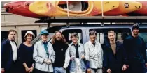  ?? CONTRIBUTE­D ?? Former U.S. Attorney General Janet Reno (third from left) and her sister Maggy Hurchalla (third from right) enjoy a kayaking trip.