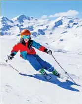  ??  ?? Swish: Sweden’s slopes suit families