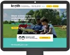  ?? ?? ONLINE HELP:
Kooth’s mental health service