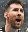  ?? ?? GOAL JOY: Messi