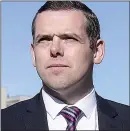  ??  ?? RALLYING CRY: Douglas Ross