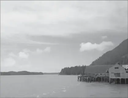  ?? ROBIN ROWLAND/THE CANADIAN PRESS FILE PHOTO ?? The Liberals: Balancing environmen­tal protection and needed projects. Above: Possible terminal location on Lelu Island in northern B.C.