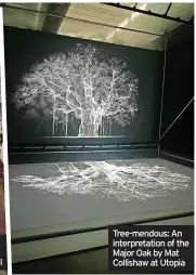  ?? ?? Tree-mendous: An interpreta­tion of the Major Oak by Mat Collishaw at Utopia