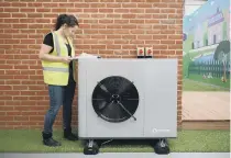  ?? PICTURE: GETTY IMAGES ?? NEW HEATING: Octopus Energy’s air source heat pump.