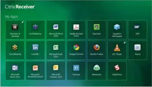  ??  ?? BELOW Is Citrix Receiver encouragin­g suppliers and customers to “lift and shift”?
