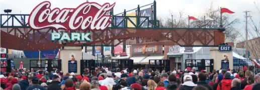  ?? Photo courtesy Discover Lehigh Valley ?? PawSox team officials have looked at Coca-Cola Park in Allentown, Pa., among others, as a model for the kind of project they hope to build in Pawtucket.