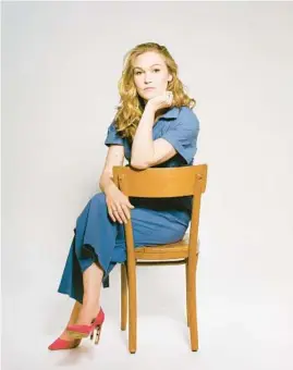  ?? OK MCCAUSLAND/THE NEW YORK TIMES ?? Julia Stiles, seen March 20, stars as Kat Stratford in 1999’s “10 Things I Hate About You.”