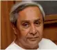  ??  ?? Naveen Patnaik