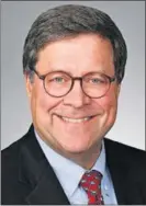  ??  ?? William Barr.