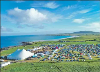  ??  ?? Tiree Festival will be celebratin­g its 10th anniversar­y this year, starting with a concert at Celtic Connection­s.