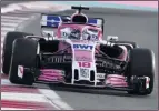  ??  ?? Stroll will drive for his father’s team