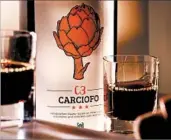  ?? MICHAEL TERCHA/CHICAGO TRIBUNE ?? Distiller Francesco Amodeo’s grandfathe­r told him to make sure his artichoke liqueur, Carciofo C3, tasted the way the original Cynar did in the 1950s.