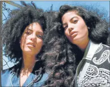  ??  ?? Ibeyi à 23h dimanche 20 mai, scène du Chapiteau