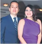  ??  ?? Sergio Sánchez y Melissa Estrada