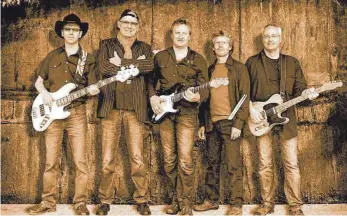  ?? FOTO: HAB ?? Die Bluesrockb­and Hard Again spielt am 24. November zum „Whiskytast­ing“auf.