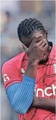  ?? AFP* ?? ENGLAND speed merchant Jofra Archer. | MUNIR UZ ZAMAN