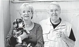  ?? FOTO ČTK ?? Jubilantka a její manžel Pavel Kohout (v roce 2007). Jeleně Mašínové je dnes osmdesát let.