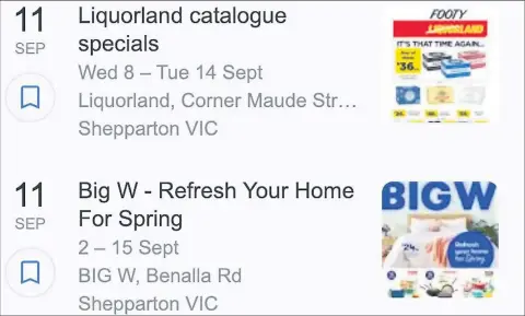  ??  ?? Search on: Google’s idea of current events at the weekend in Shepparton.