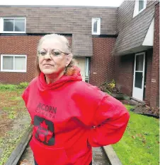  ?? JEAN LEVAC ?? Mavis Finnamore faced eviction from her apartment in 2016. She says the pressure on low-income renters is getting more and more dire and affecting more people as the market rises.
