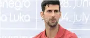  ??  ?? NOVAK Djokovic says it’s ‘Mission Impossible’ for the US Open.
| EPA
