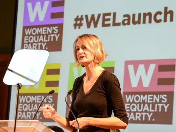  ??  ?? Sophie Walker said Mr Davies’ ‘track record of misogyny’ has no place in Parliament