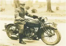  ??  ?? Ottawa Police Const. Hiram O’Callaghan died in the line of duty in 1928. His motorcycle collided with a delivery truck on an icy road.