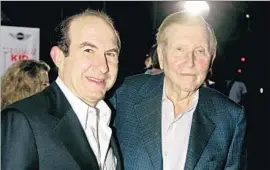  ?? Kevin Winter Getty Images ?? VIACOM CEO Philippe Dauman, left, was the subject of questions given to Sumner Redstone, who said his protege had “done a bad job running Viacom.”