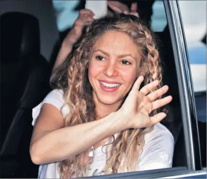  ?? / JAMES DEVANEY GC IMAGES ?? La cantante Shakira, en Nueva York, el pasado agosto.