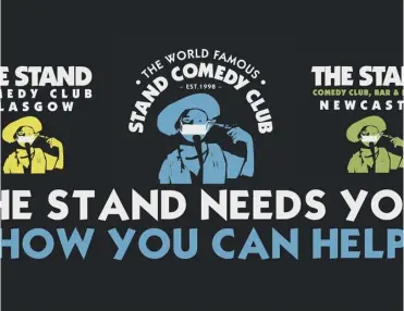  ??  ?? 0 The Stand Comedy Club’s Eva Mackay says the industry has been left ‘ high and dry’