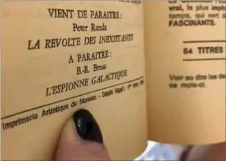  ??  ?? Tout ce qui a été édité ou publié à Monaco est conservé au Fonds patrimonia­l. Les affiches de toutes les époques sont ainsi conservées ici.