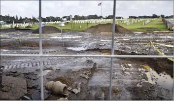  ??  ?? The Maui Veterans Cemetery is due for a long-awaited expansion that will include a new maintenanc­e facility, 500 precast doubledept­h crypts, space for 308 in-ground cremated burials, a new access road, new visitor parking lot, new flag assembly area, new water tank and irrigation system, along with perimeter fencing and landscapin­g.