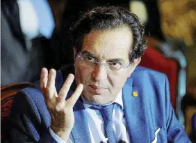  ?? Ansa ?? Ex sindaco Rosario Crocetta, 66 anni, primo cittadino a Gela per due mandati dal 2003