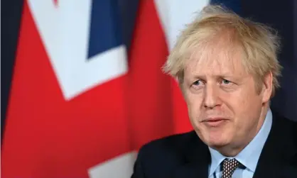  ?? Photograph: Paul Grover/AFP/Getty Images ?? ‘For good or ill, Boris Johnson cannot escape responsibi­lity for the consequenc­es.’