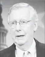  ??  ?? Mitch McConnell