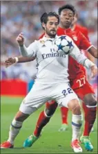  ??  ?? Isco, ante el Bayern.